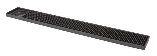 TAPIS DE BAR NOIR 56 X 8 CM