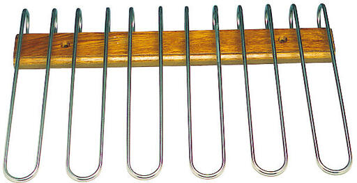 RACK À VERRE 5 RANGS PLAFOND