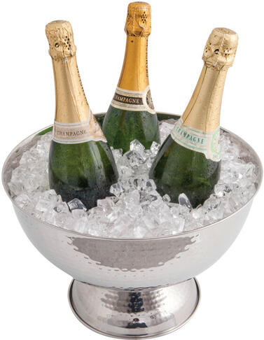 VASQUE À CHAMPAGNE MARTELÉE 7 LITRES
