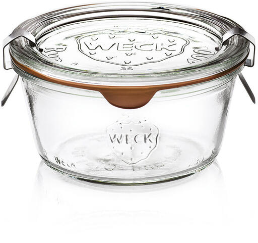 VERRINE WECK BASSE 29 CL Ø 10 CM H 6 CM
