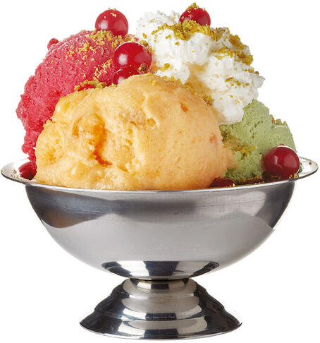 COUPE À GLACE EN ACIER INOXYDABLE 17 CL Ø 9 CM H 5 CM