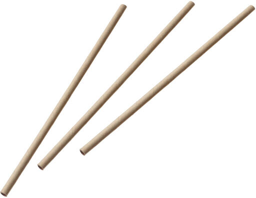 PAILLE DROITE 20CM PAPIER KRAFT X250