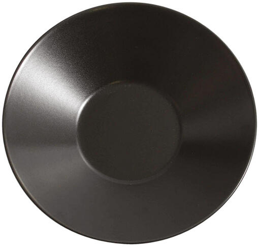 KURO ASSIETTE NOIRE CREUSE Ø 23 CM