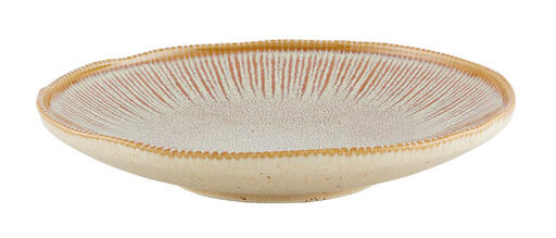 ASSIETTE SHANGRILA ORO CREUSE D23CM