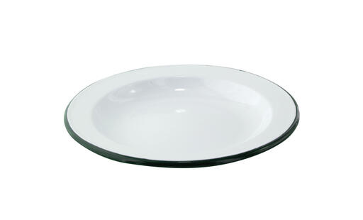 ASSIETTE SNAACK PLATE TOLE EMAILLE D24CM
