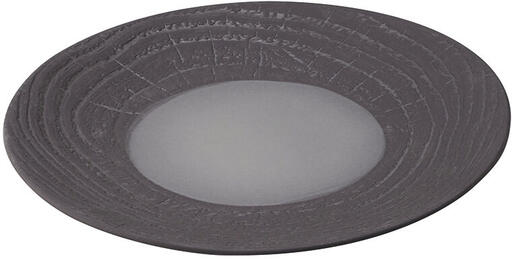 ASSIETTE ARBORESCENCE PLATE RÉGLISSE Ø 28 CM