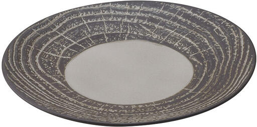 ASSIETTE ARBORESCENCE PLATE POIVRE Ø 28 CM