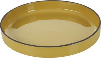 CARACTÈRE ASSIETTE GOURMETS CURCUMA Ø 23 CM