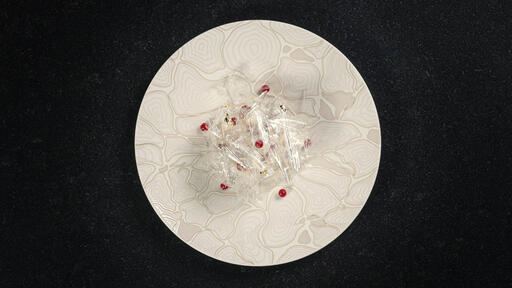 GOLD CELL ASSIETTE PLATE Ø 27 CM