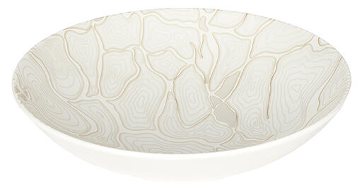 GOLD CELL ASSIETTE À DESSERT FORME WOK Ø 21 CM