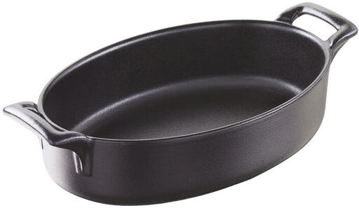 BELLE CUISINE EFFET FONTE PLAT OVALE Ø 18CM