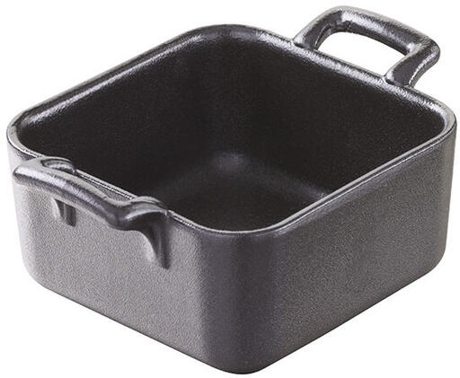 BELLE CUISINE EFFET FONTE PLAT CARRÉ 13 X 13 CM