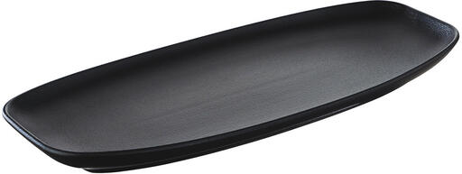 CLUB ASSIETTE NOIRE 36 X 15 CM