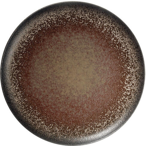 TERRE D'OMBRE ASSIETTE PLATE Ø 27CM
