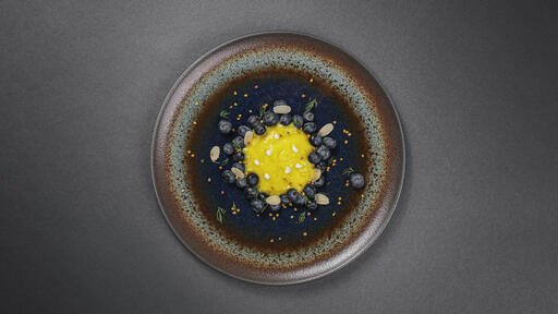 TERRE D'AZUR ASSIETTE PLATE Ø 27 CM