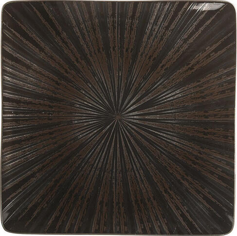 GRAVITY ASSIETTE CARRÉE 26 X 26 CM