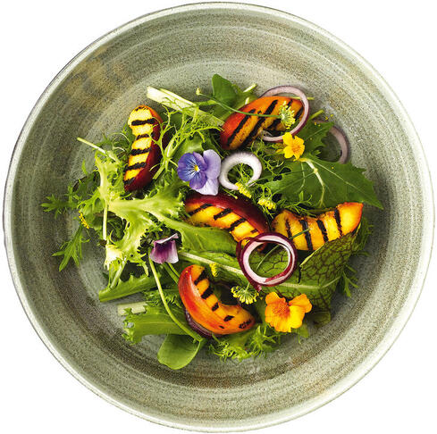 PATINA GREEN ASSIETTE PLATE Ø 26 CM