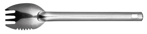 MINI CUILLÈRES 3 EN 1 ÉCO EN ACIER INOXYDABLE 10 CM X10