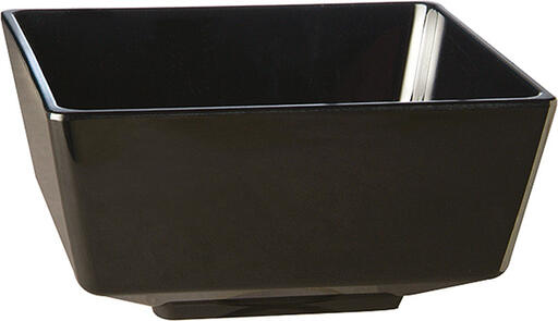 SALADIER EN MÉLAMINE POUR BUFFET 17 CL 9,5 X 9,5 CM NOIR