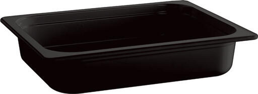 BAC MÉLAMINE GN 1/2 NOIR