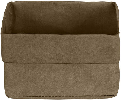 NATURE CORBEILLE 15 X 15 X 9 CM MARRON