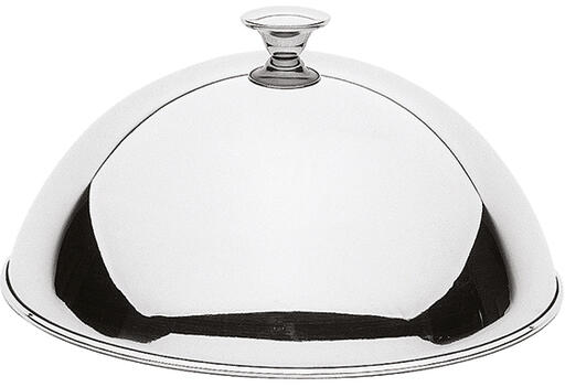 CLOCHE COUVRE ASSIETTE EN ACIER INOXYDABLE Ø 26 CM
