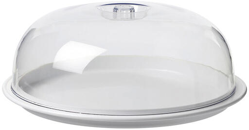 CLOCHE ET PLATEAU Ø 35 CM H 13 CM