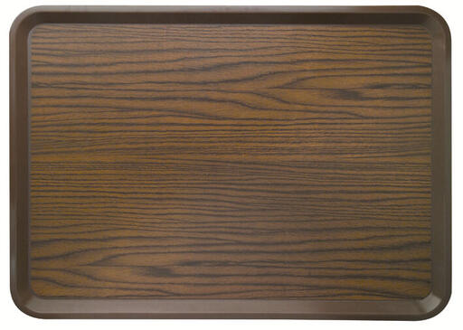 LIMO PLATEAU COULEUR TECK 60 X 40 CM