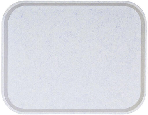 PLATEAU POLYONE GN 1/1 53 X 32,5 CM NUAGE BLEU