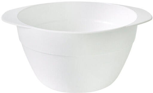 BOL À OREILLES BLANC EN ABS Ø 12 CM 40 CL