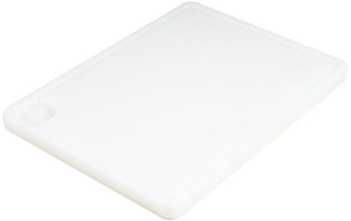 PLANCHE À DÉCOUPER EN PEHD 500 AVEC RIGOLE 60 X 40 X 2 CM