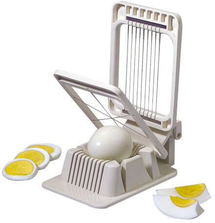 COUPE-OEUFS MIXTE 6 QUARTS OU 10 RONDELLES SUR SOCLE