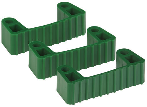 CLIPS CAOUTCHOUC DE RECHANGE SUPPORTS 1011 ET 1013 VERT X3