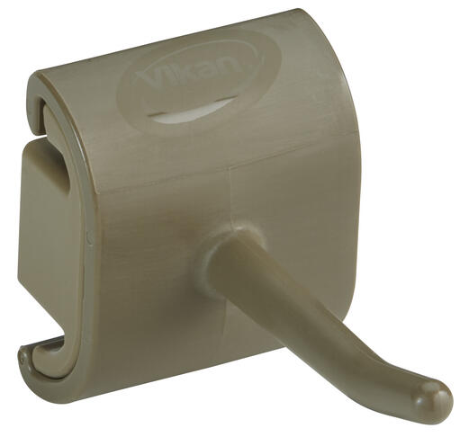 SUPPORT MURAL HYGIENIQUE MODULE CROCHET SIMPLE 41MM MARRON