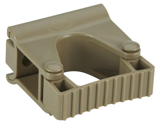 SUPPORT MURAL HYGIENIQUE MODULE CLIP GRIP 82MM MARRON
