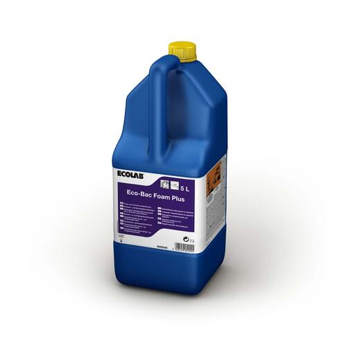 DETERGENT DESINFECTANT CHLORE ECO BAC FOAM PLUS 5L