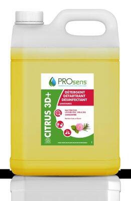 DETARTRANT DESINFECTANT CITRUS 3D+ ECOCERT 5L