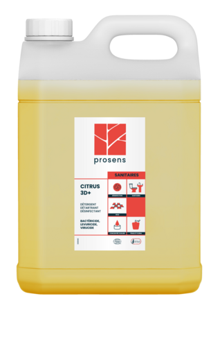 DETARTRANT DESINFECTANT CITRUS 3D+ ECOCERT 5L - 2