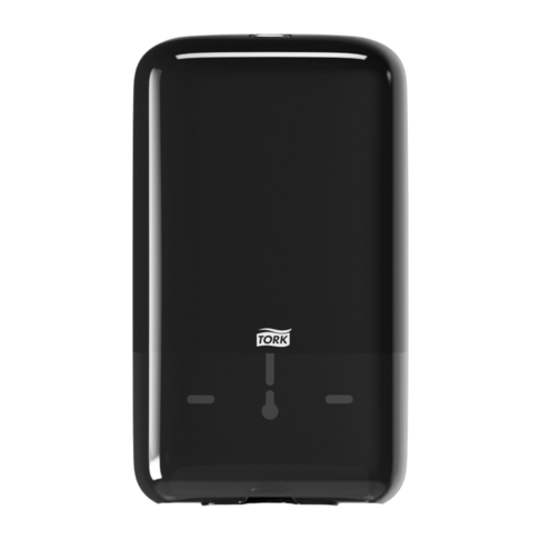 DISTRIBUTEUR DE PAPIER TOILETTE PLIÉ TORK® T3 NOIR - 2