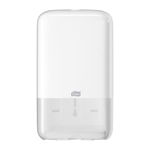 DISTRIBUTEUR DE PAPIER TOILETTE PLIÉ TORK® T3 BLANC