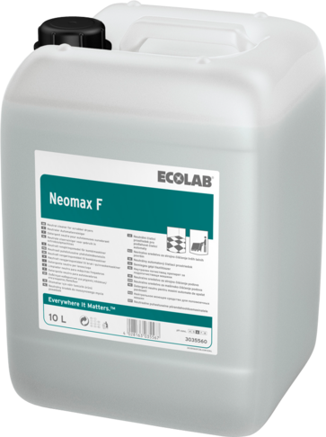 DETERGENT AUTOLAVEUSE NEUTRE NEOMAX F 10L