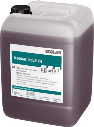 DETERGENT AUTOLAVEUSE ALCALIN NEOMAX INDUSTRIE ECOLAB 10KG