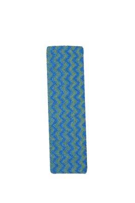 FRANGE DE LAVAGE MICROFIBRE EMR30 A POCHES 45CM BLEU/JAUNE