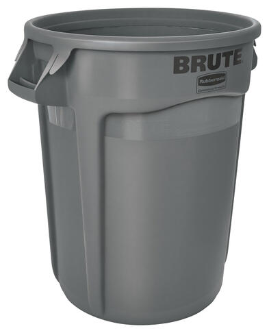 CONTENEUR BRUTE ROND 121L GRIS - 2