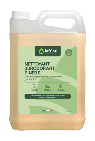 NETTOYANT SOLS PARFUMANT LE VRAI PROFESSIONNEL PINEDE 5L - 3