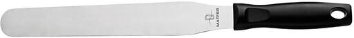 SPATULE PLATE INOX MANCHE ERGONOMIQUE 25 CM
