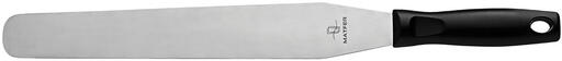 SPATULE PLATE INOX MANCHE ERGONOMIQUE 35 CM
