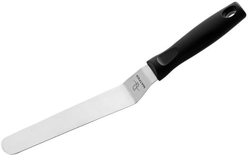 SPATULE COUDÉE INOX MANCHE ERGONOMIQUE 17 CM