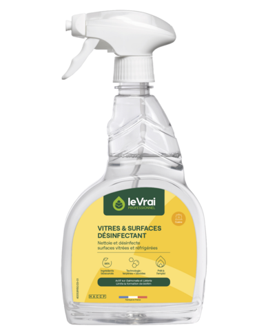 NETTOYANT DESINFECTANT VITRES ET SURFACES VSD 750ML - 3