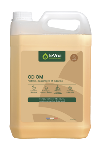 DESINFECTANT MATERIEL ET LOCAUX DECHETS ODOM LE VRAI PROFESSIONNEL 5L - 3